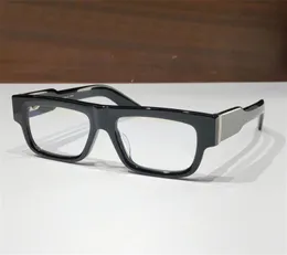 Occhiali ottici quadrati dal nuovo design alla moda 8216 montatura classica in acetato forma retrò stile semplice e generoso con scatola può fare lenti da vista