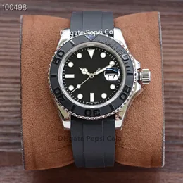 Luxury Watch 40mm 126655 gummiband Automatisk mekanisk klocka Cal.3235 Swiss Movement Ceramic Luminous Waterproof Men's Watches