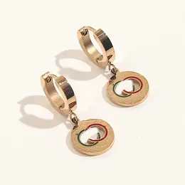 Designer Oorbellen 18K Gouden Dangle Oorbellen Met Merk Charmante Vrouwen Liefdescadeau Hoepel Oorbellen Luxe Sieraden Accessoires