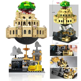 Blocks XINGBAO ideas Castle In The Sky Laputa Music Box Building MOC Model Set Bricks For Kids Toys Gifts 230825