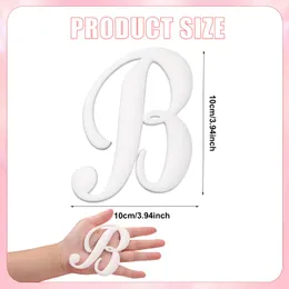 Peças de sapato acessórios letras decorativas para bogg saco letras do alfabeto decoração carta encantos 3d personalização bolsa diy branco dro othmq