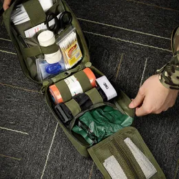 Outdoor Gadgets First Aid Kits Tactical Trauma Kit Emergency Stop The Bleed IFAK Refill Supplies Combat Survival Gear 230826