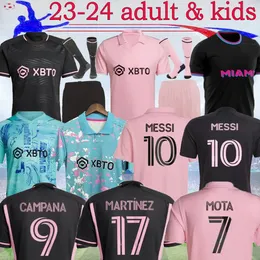 2023 2024 Inter Jerseys CF Messis Matuidi Higuain Campana Yedlin Beckham 23 24 Fotboll Men Kids Fans Version MLSS Shirt Kits Child Adult Uniform