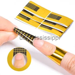 Yanlış Tırnaklar Fransız Tırnak Formu İpuçları Akrilik UV Jel Uzatma Kıvrığı Formu Uzantı Formu Çivi Sticker Kılavuzu Kalıp Manikür Tırnak Sanat Araçları X0826