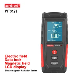 Testadores de radiação RZ Campo eletromagnético Detector de radiação Tester Medidor Emf Recarregável Portátil Contador Portátil Dosímetro Computador 230825