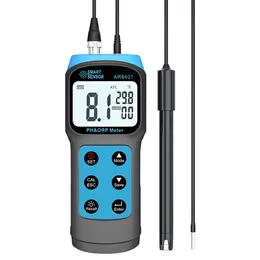 Misuratori PH Misuratore PH portatile professionale Tester della qualità dell'acqua Acidometro per acquario Acquacoltura Strumento test PH Misurazione della temperatura 230826