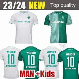 2023 2023 2024 Werder Bremen SPECIAL SOCCER JERSEY Marvin Ducksch Leonardo Bittencourt GREEN 23 24 FRIEDL PIEPER FOOTBALL SHIRTS TOP T