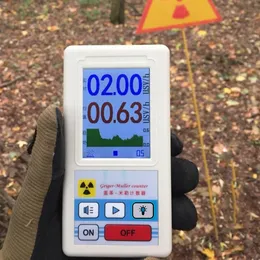 Stråltestare BR-6 Geiger Counter Kärntröjningsdetektor Personlig dosimeter Röntgen Beta Gamma Detector LCD Radioaktivt testare MARBLE TOOL 230825