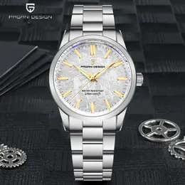 腕時計Pagani Design 40mm Men Quartz Watches TMI VH31 Luxury Business Top Sapphire 316Lステンレス鋼100m防水ウォッチ230825