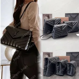 Loulou yüksek kaliteli y şekilli zincir lüks cüzdan mini cüzdanlar çapraz tasarımcı çanta kadın çanta omuz çantaları tasarımcı kadın çanta lüks çanta kutu