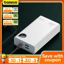 Baseus Adaman2 30W Power Bank Display digitale Batteria esterna a ricarica rapida per iPhone 14 Pro Max VOOC Ricarica rapida Q230826