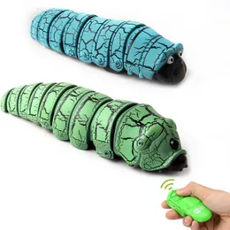 Electricrc Animals Infrared Remote Control Insect Worm Mock Fake RC Toy Animal Trick Novely Jokes Prank Kids Adult Slumpmässigt färg 230825