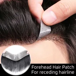 Synthetic Wigs Men Wig Hair Patches Toupee Bangs Hair Hairpiece Receding Hairline Hair loss Male Wigs Natural Hair Color Handtied x0826