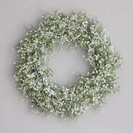 Altri articoli per feste per eventi Ghirlanda artificiale Base Gypsophila Fiore Fattoria Ghirlanda Piante Porta d'ingresso Appeso a parete per la decorazione domestica di nozze 230825