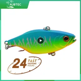 Esche esche 1/10 PZ FISHVibration 60mm 11g Long Casting Affondamento Fishing Lure VIB Inverno Lipless Esca dura per Pike Bass 230825