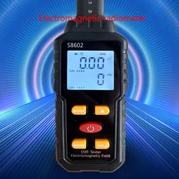 放射線テスターEMFメーター3-in-1電磁場放射線検出器5Hz-3500MHzデジタルLCD EMF検出器ダブルモードテスト230826