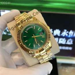 EW Yeni Yüksek Kaliteli Erkek Saatler 228239 228238 41mm Otomatik Mekanik İzleme 3255 Hareket Seramik Safir Glow Watch Su geçirmez kol saatleri