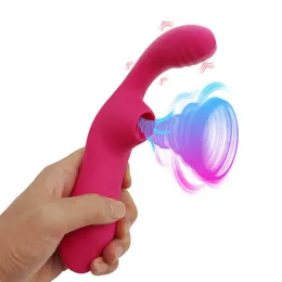 Vibratori Masturbarsi femminile Vibratore da dito Stimolare il punto g Clitoride Orgasmo veloce Donne Stimolatore della vagina Leccata orale Giocattolo di aspirazione capezzolo anale