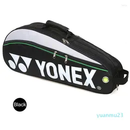 Bags Badminton Badminton Original Badminton para 3 raquetes com sapatos Compartamento Shuttlecock Racket Sports Men ou Women