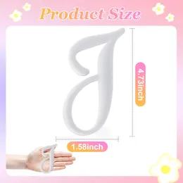 Schuhteile Zubehör Dekorative Schriftzug-Charms für Bogg Bag Alphabet-Einsatz 3D-Buchstaben Personalisierung Handtasche DIY White Drop Deliv Ot5Jn