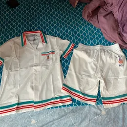 القمصان لباس الرجال الرجال نساء مجموعة الدار البيضاء هاواي زهرة طباعة الأكمام القصيرة قمم 3XL ملابس رياضية غير رسمية CASA 230826