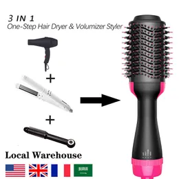 Ferros de ondulação 3 em 1 escova de ar OneStep secador de cabelo e volumizador styler secadores profissionais 230826