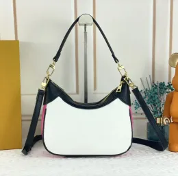 Najlepsze damskie designerka na ramię luksurys Bagatelle BB Crossbody torebki wytłaczane kwiaty