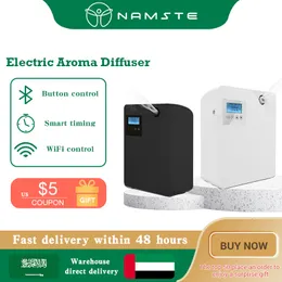 Inne elektronika 400 m3 elektryczne aromatyczne olejki eteryczne oczyszczanie powietrza Perfumy Perfumy nawilżacze Home Bluetooth Air Machine 230826