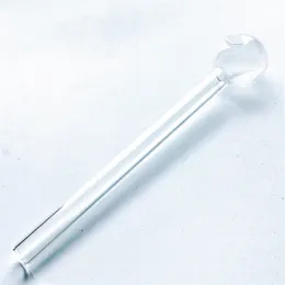 Smoking tube 15cm transparent Pyrex glass transparent oil burner tube combustion large tube nail tip Very cheap