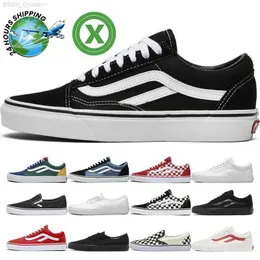 top vs ontwerpers Old Skool Casual skateboardschoenen Zwart Wit rood heren damesmode maat 36-44