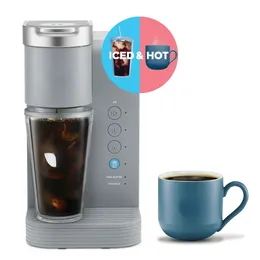 Tampers Grey Iced och SingleServe KCUP POD Coffee Maker 230826