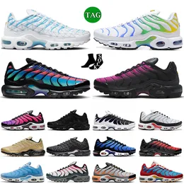 ORIGINAL TN PLUS SE RUNNINGskor för Mens Womens Sports TN Utility Berlin Triple Black Atlanta Marseilles TNS TNS. Terrascape OG Sneakers Trainers Outdoor