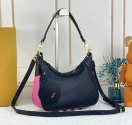 Damska designerka na ramię luksurys bagatelle bb torebki crossbody wytłaczane kwiaty liter