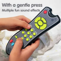 Dekompression Toy Music TV Remote Control Tidiga utbildningsleksaker Electrics Electric Numbers Learning Machine Gift för Born Birthday Present Kid 230826
