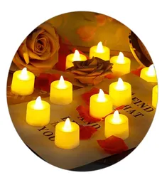 Bougies LED Noël Sans Flamme – 6 Pièces à Piles, Lumière Vacillante, Motifs Festifs, Décoration Safe Pour Maison Ou Fête