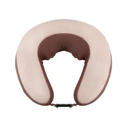 Massera nackkudde Massage Pillow Electric Massager Knådor Uppvärmning Inforerad Travel Airport Portable Cervical Relax Health Care 230826