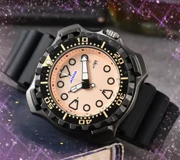 Arrow Pins Design Mens Full Functional Stopwatch Watches Big Quartz Movement Male Time Clock Rubber Steel Band Lumious Set Auger Popular Watch montre de luxe gifts