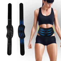 Andra massageföremål EMS Vibration Fitness Slimming Belt Abdominal Muscle Stimulator LED Display Midja Massager Män kvinnor DROP Hälso- och sjukvård 230826