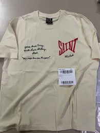 Vintage Saint Michael T-Shirt - Embroidered Hip Hop Tee, Loose Fit