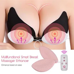 Other Massage Items Wireless 3D Smart Beast Massager Breast enlargement Health care beauty Vibration enhancer Grow Bigger Knead Press Hammer Device 230826