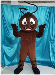 Profissional marrom formiga mascote traje halloween natal fantasia vestido de festa personagem dos desenhos animados terno carnaval unisex adultos outfit