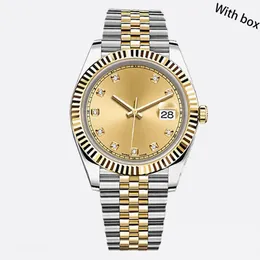 Mens Watch Designer Watches High Quality Watch for Women 41mm 36mm Sapphire Automatisk mekanisk 31mm 28mm rostfritt stål Vattentäta lysande armbandsur