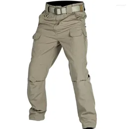 Spodnie męskie Sprężyna wielopapośnikowa odporna na zużycie ładunek IX10 Wojskowy taktyczny spodni bojowy Mężczyźni sporty na świeżym
