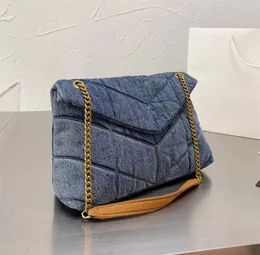 Luxurys tasarımcıları omuz çantası cüzdan kadınlar deri çapraz çantalar gündelik çanta moda denim el çantaları