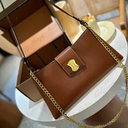 Najwyższej jakości torba crossbody luksusowy nowa torba kształt trapezoidalny torebka oryginalna skórzana torba pod podwójnym ramię