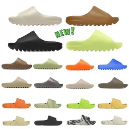 Tasarımcı Terlik Köpük Koşu Ayakkabıları Erkek ve Kadın Terlik Vermilion Sandalet Mineral Agate Sarch Kemik Reçineleri Çöl Ararat Koşu Ayakkabıları 36-48