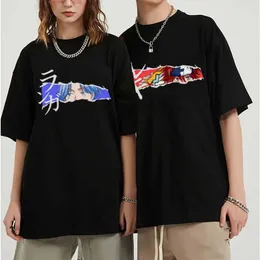 Herr t-skjortor japanska anime sk8 The Infinity Shirt Men vintage manga ögon tecknad skateboard grafiska tees harajuku unisex toppar t-shirt