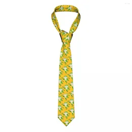 Bow Ties Frog Nectie Men Casual poliester 8 cm wąska urocza skojarzka na męskie akcesoria Gravatas Biznes