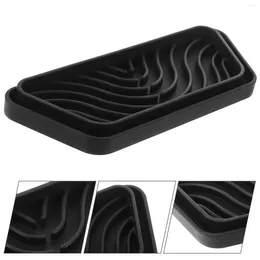 Tapetes de mesa de silicone coletores de gotejamento de água geladeira anti-derramamento bandeja de geladeira sílica gel dispensador acessórios