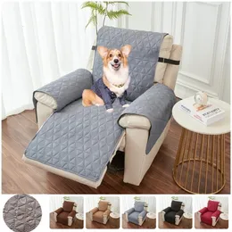 Крышка стулья с двумя боковыми водонепроницаемыми диванами Pets Pets Kids Recliner Antipl Slip Cushing Cushion Cropecover Съемный кресло мебельный защитник 230828